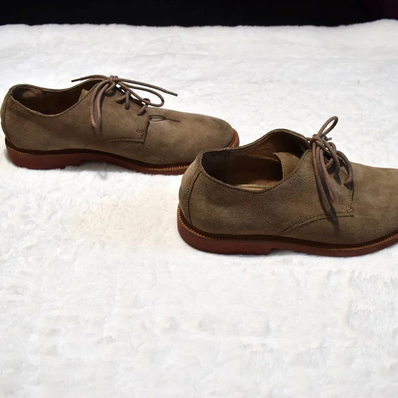 Polo Ralph Lauren Mens Oxford Shoes Torrington Sz 11.5 Suede Preppy Academia main image 5